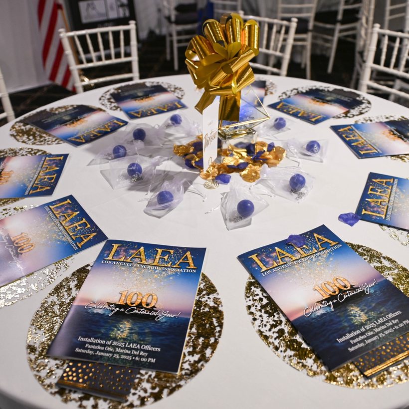 LAEA members at an association event